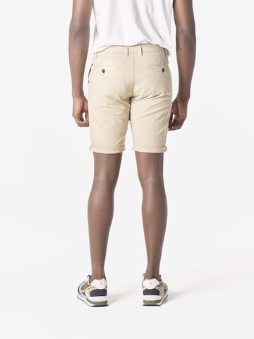 KOROSHI regular Lærredsbukser i hvid