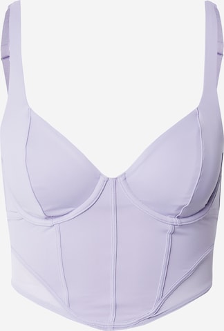 Gilly Hicks Bustier BH in Lila: voorkant