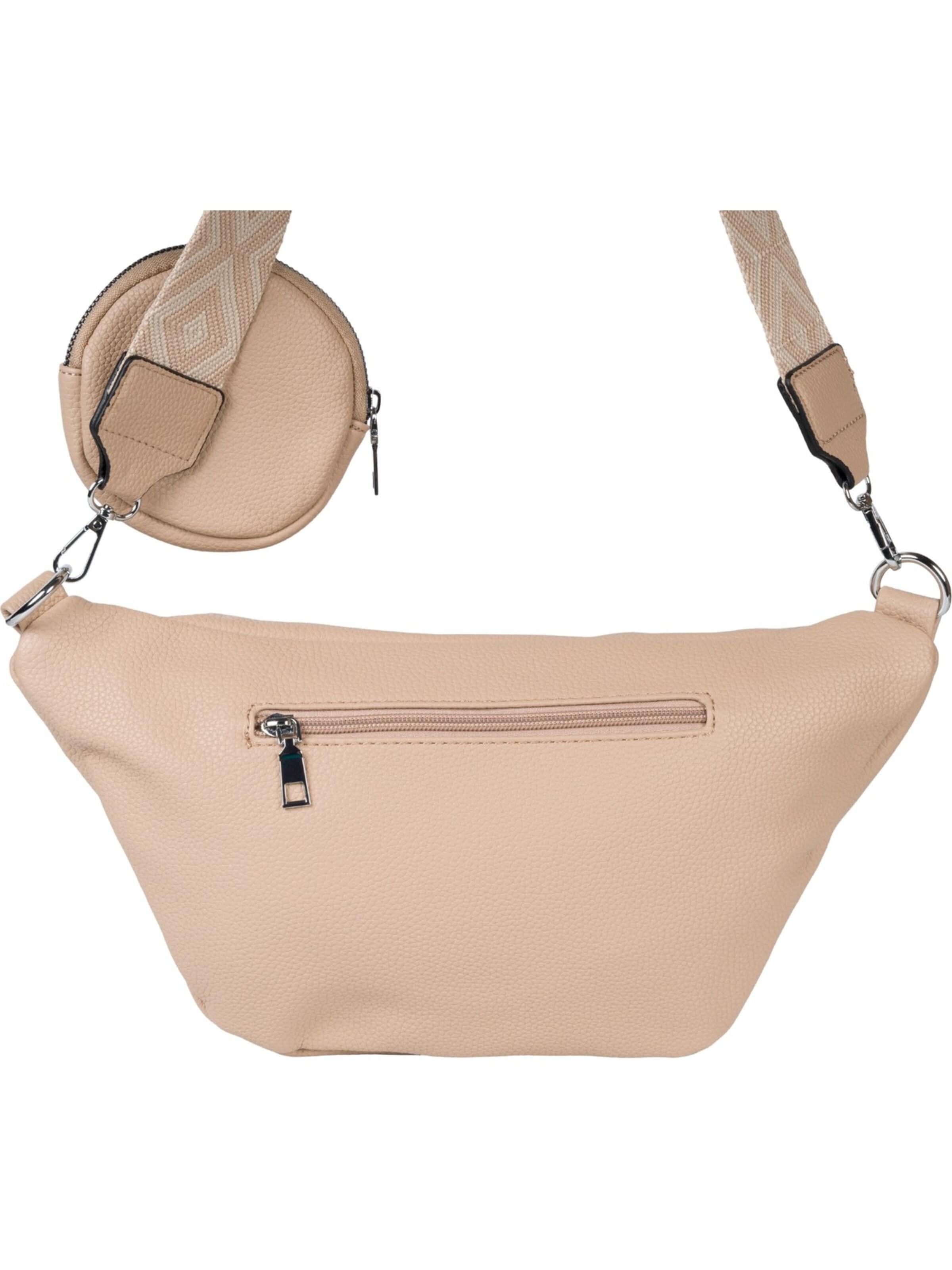 styleBREAKER Umhängetasche 'Halbmond Crossbody Bag Set 3-Teilig'‌‌‌‌‌‌‌‌‌‌ in Braun