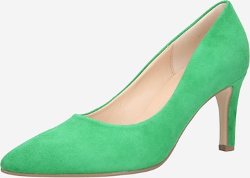 GABOR - Zapatos con plataforma en verde: frente