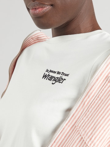 WRANGLER Μπλουζάκι σε λευκό