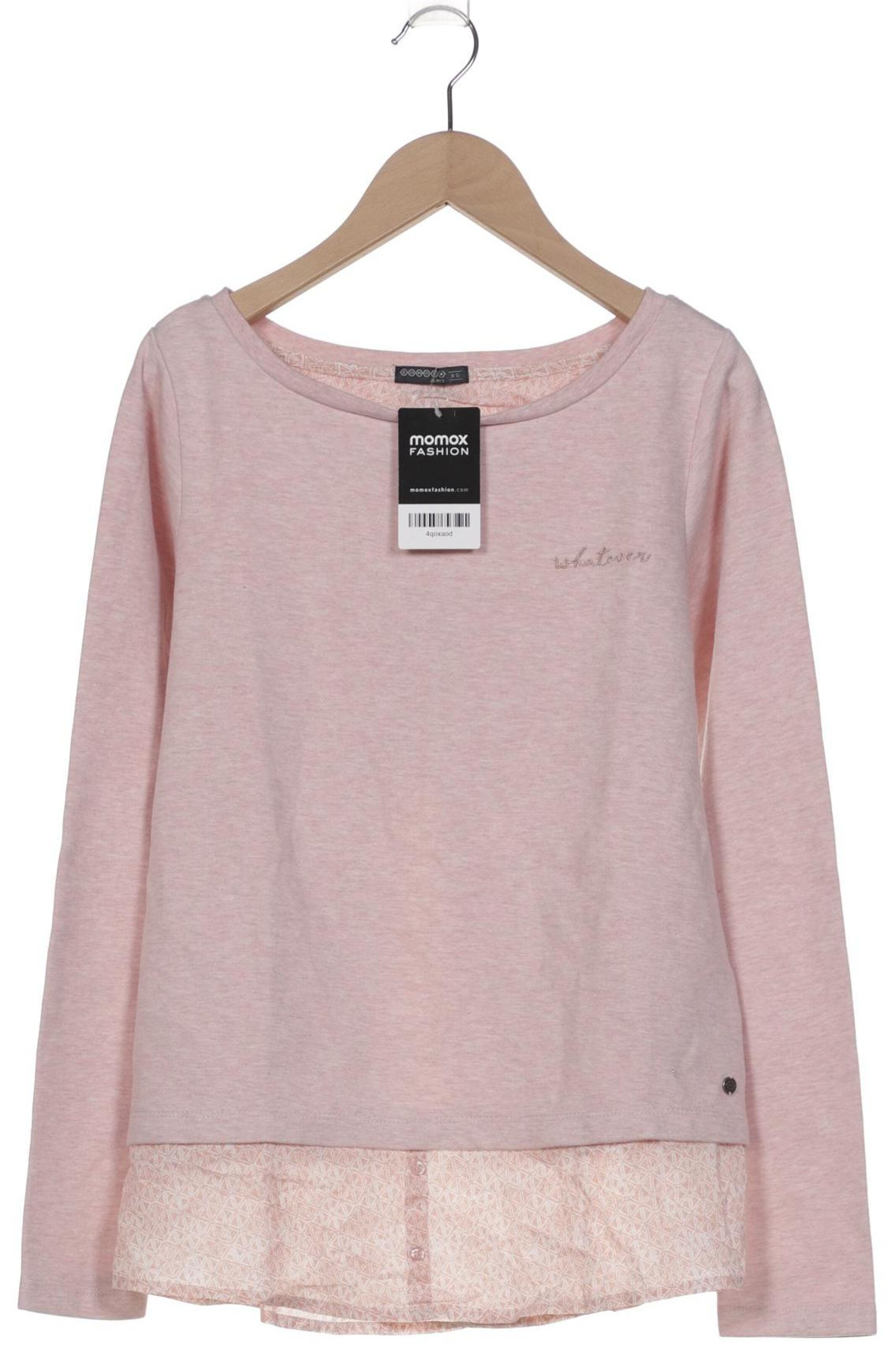 BONOBO Sweatshirt & Zip-Up Hoodie in XS in Pink: front