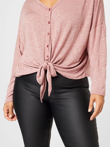 ABOUT YOU Curvy Shirt 'Jaden' in Pink