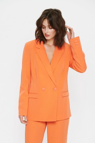 SAINT TROPEZ Blazers 'Lamia' in Oranje: voorkant