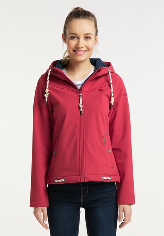 Schmuddelwedda Between-Season Jacket in Red: front