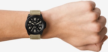 juoda FOSSIL Analoginis (įprasto dizaino) laikrodis