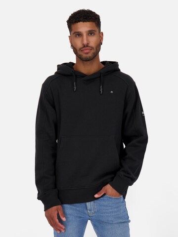 Alife and Kickin - Sudadera en negro: frente