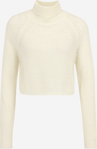 Missguided Petite Sweater in White: front