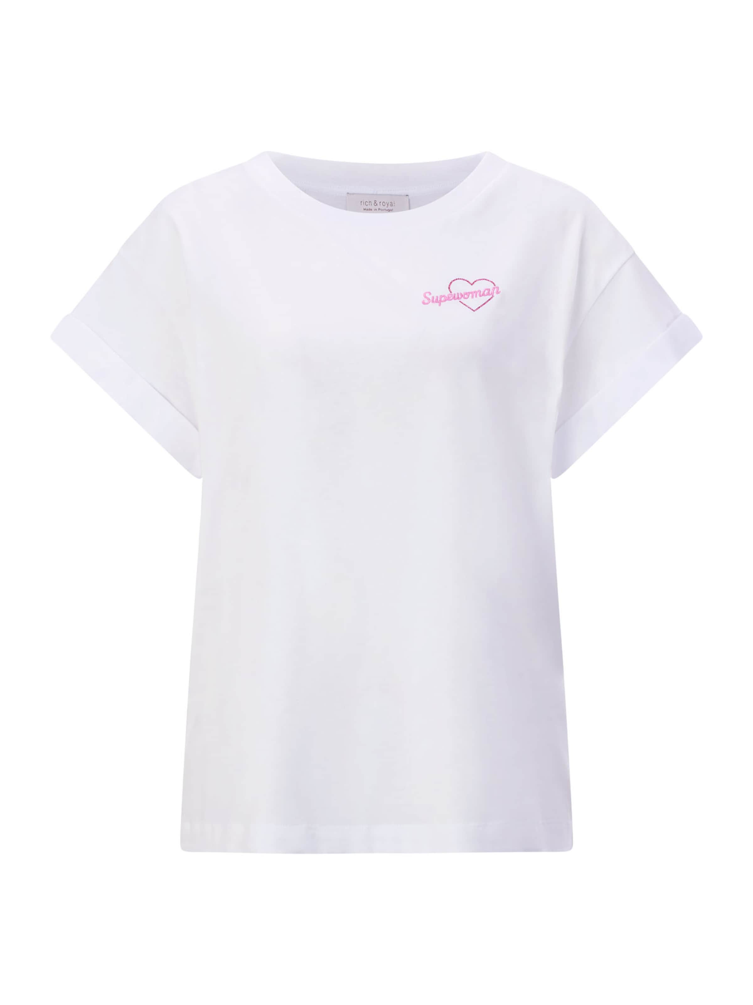 balta Rich & Royal Marškinėliai: priekis