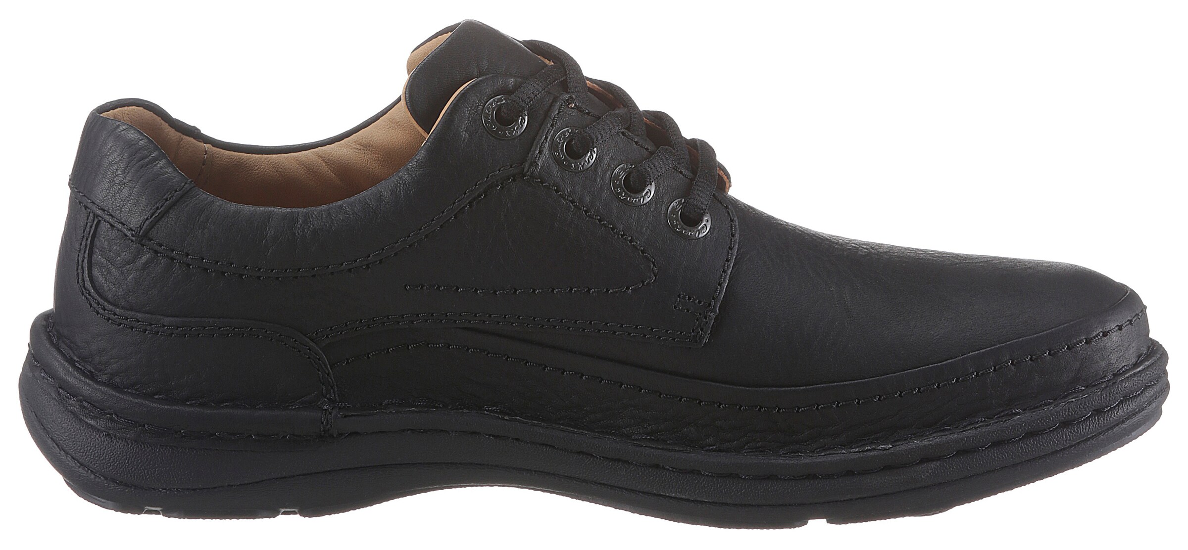 CLARKS Lace-up shoe 'Nature' in Black
