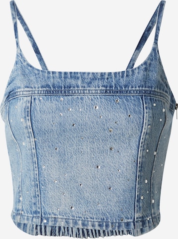 mėlyna LEVI'S ® Palaidinė be rankovių 'Jadine Denim Cami Tank Top': priekis