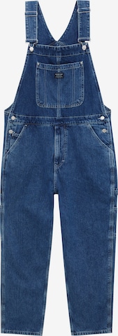 Pull&Bear Dungaree jeans in Blue: front