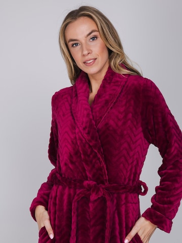 Pastunette Ochtendjas 'Rosewood Comfort' in Rood