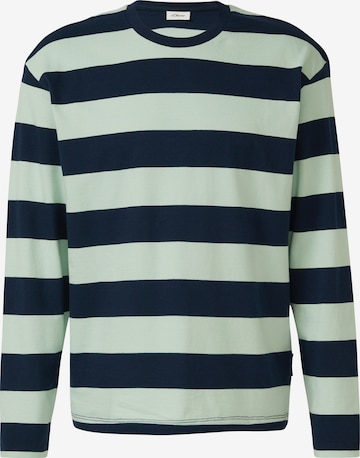 T-Shirt s.Oliver en bleu : devant