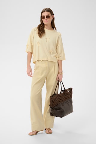 SOAKED IN LUXURY Pullover 'SLSpina' i beige