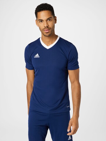 ADIDAS PERFORMANCE Λειτουργικό μπλουζάκι 'Entrada 22' σε μπλε: μπροστά