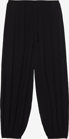 Pull&Bear Tapered Haremsbyxa i svart: framsida