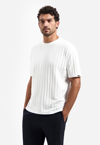 No Excess Shirt in White: front