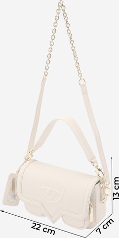 Chiara Ferragni Handbag 'RANGE A - EYELIKE' in Beige