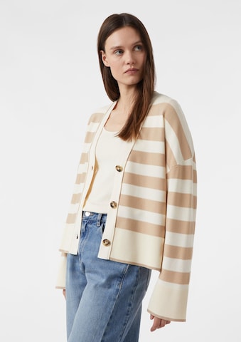 COMMA Gebreid vest in Beige