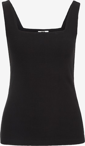 WE Fashion Top in Black: front