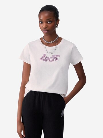 Maglietta 'BASIC T-SHIRT TF6283 JS923' di Liu Jo in bianco