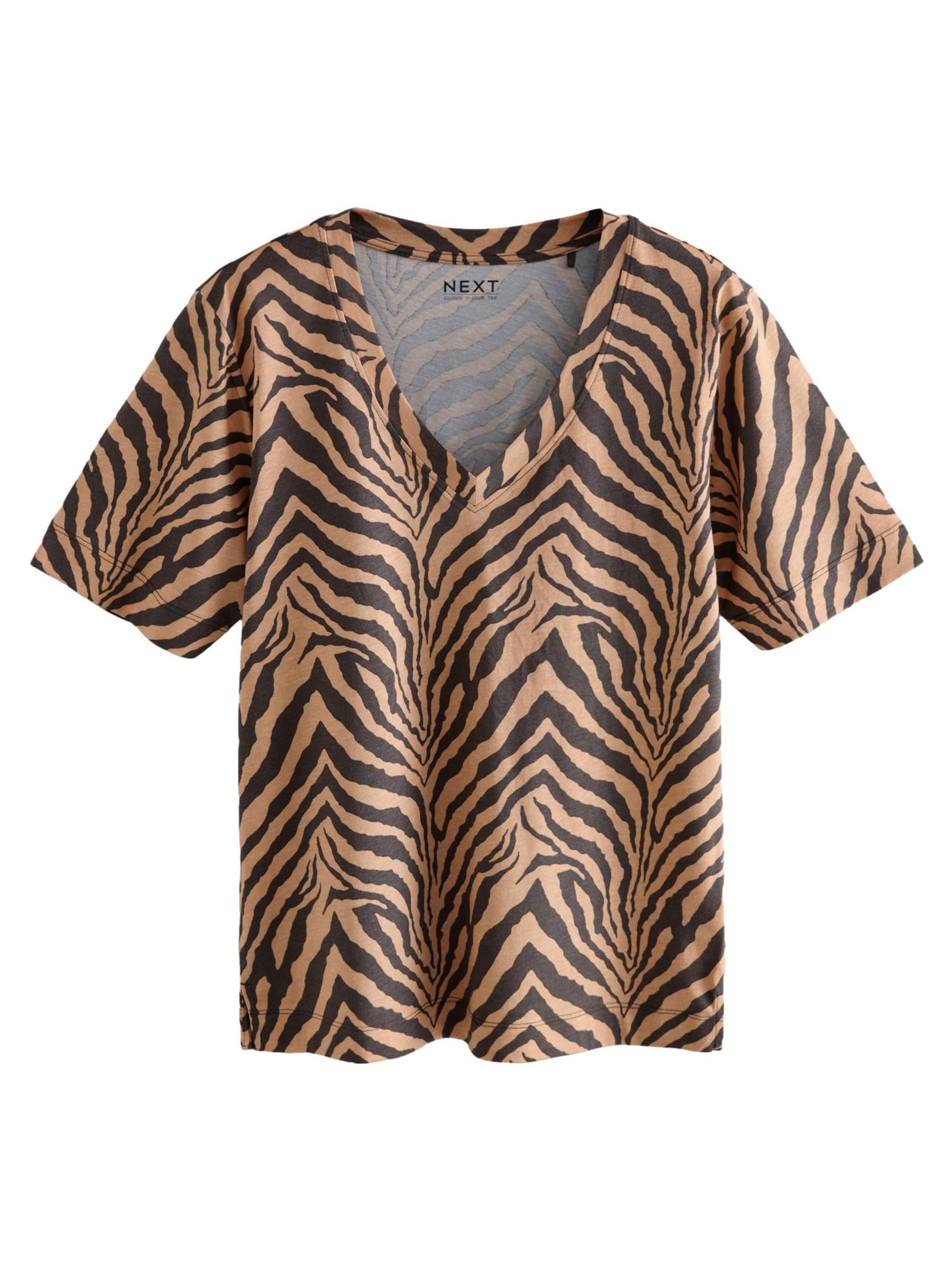 Next T-Shirt in Braun: Vorderseite