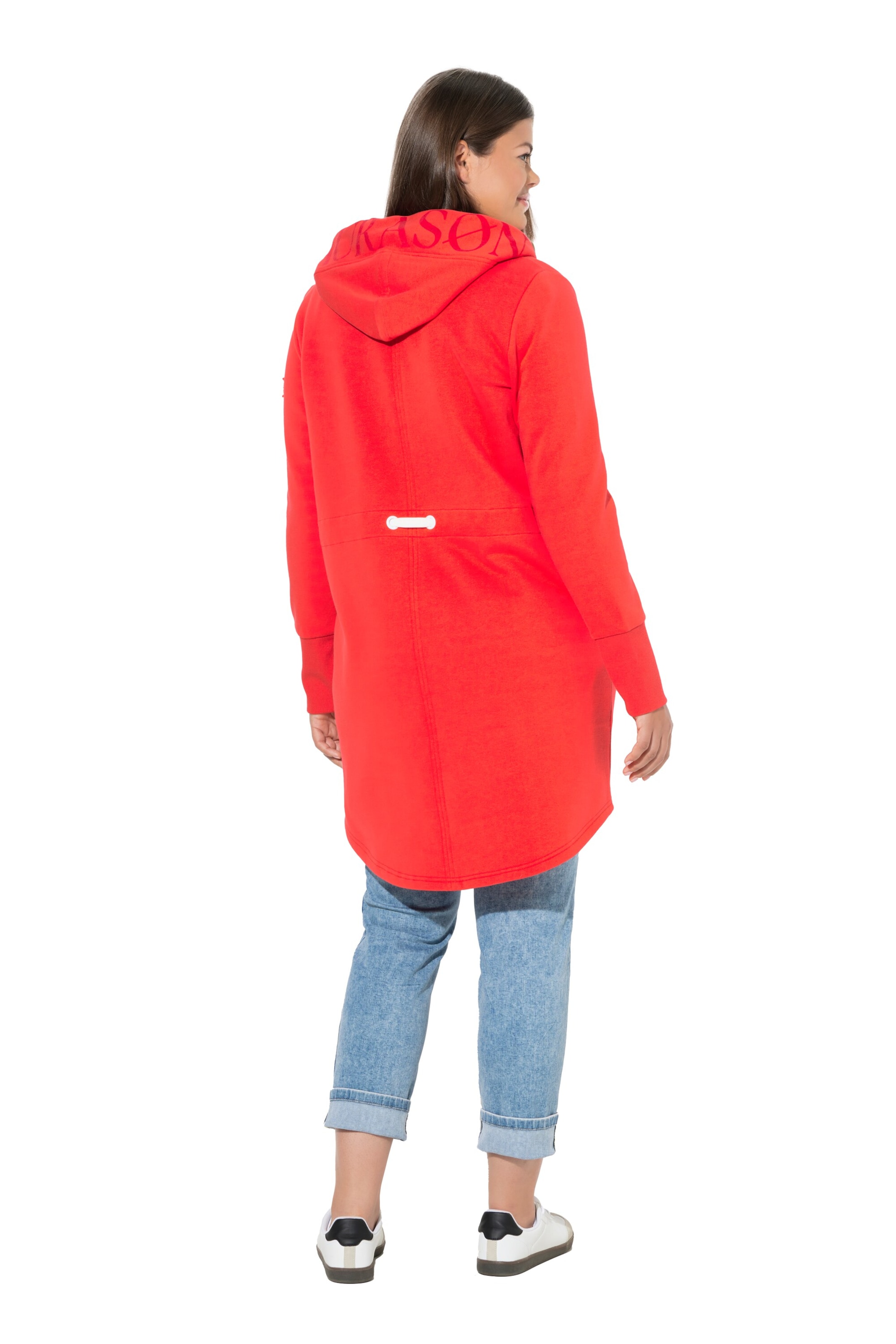 LAURASØN Sweatjacke in Rot
