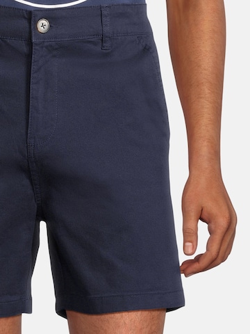 AÉROPOSTALE Štandardný strih Chino nohavice - Modrá