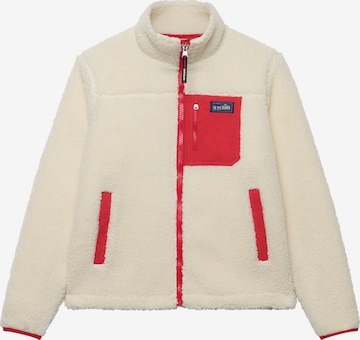 Superdry & Co Fleece Jacket 'HERITAGE' in Beige: front