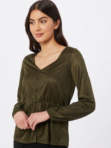 ABOUT YOU Blouse 'Jana ' in Groen: voorkant