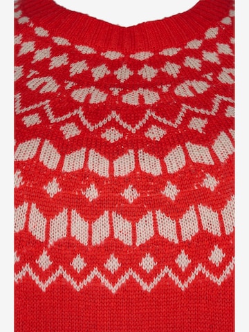 Zizzi Pullover in Rot