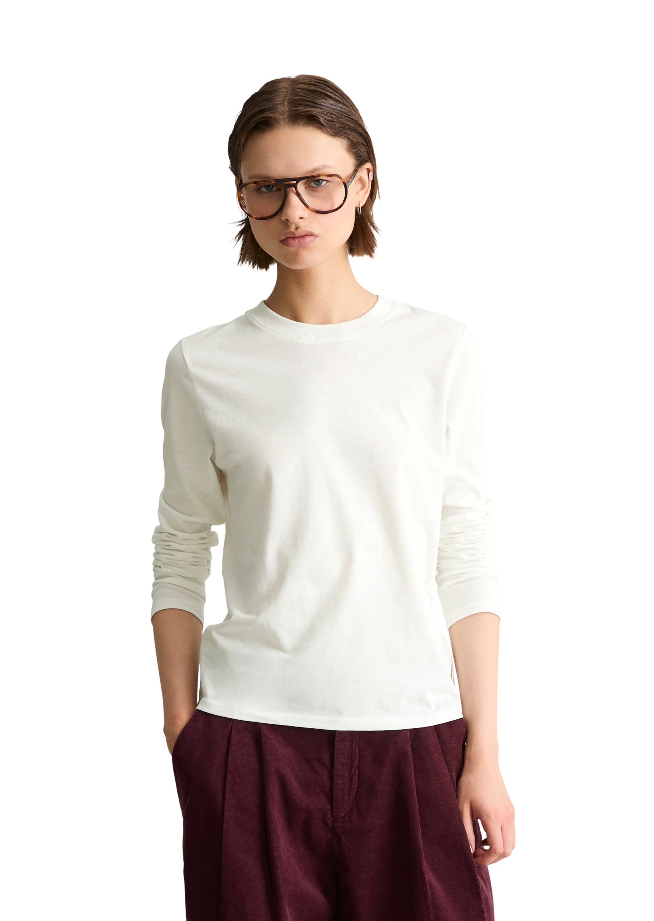 Marc O'Polo DENIM - Camisa em branco: frente