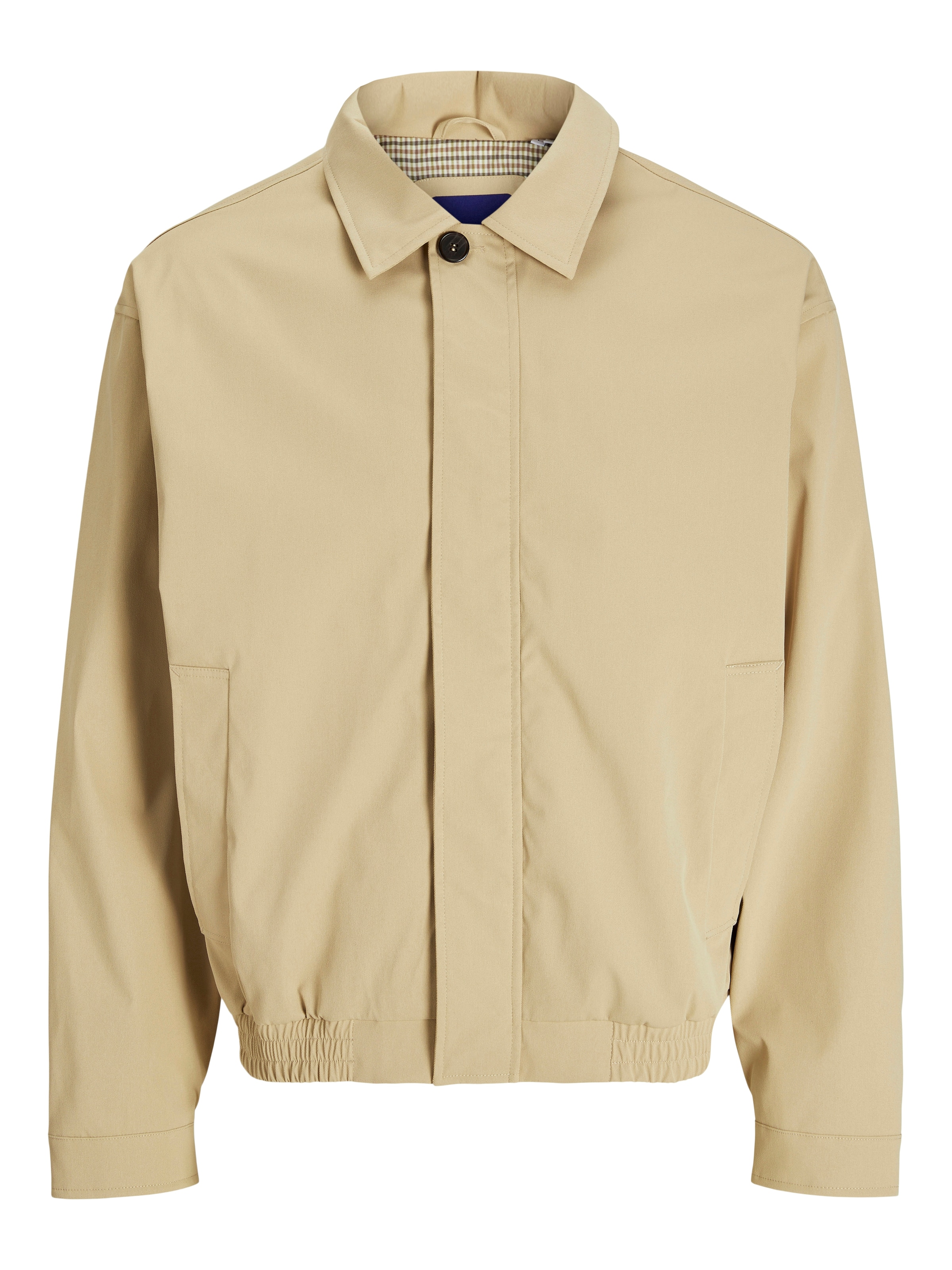 Veste mi-saison 'JORIslington' JACK & JONES en beige : devant