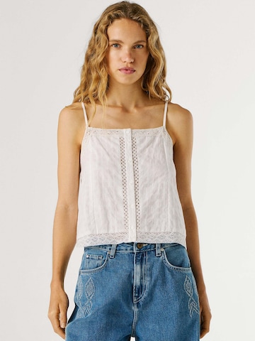 Camicia da donna 'DAOLA' di Pepe Jeans in bianco: frontale