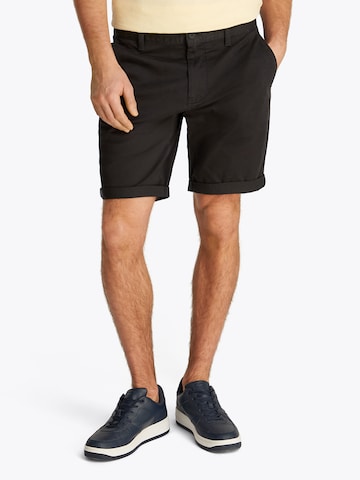 Slimfit Pantaloni chino 'SCANTON' di Tommy Jeans in nero: frontale