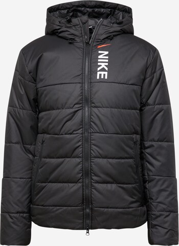 Veste de sport NIKE en noir : devant