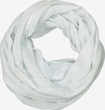Gina Laura Tube Scarf in White: front