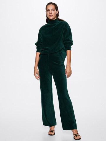 évasé Pantalon 'PANA' MANGO en vert