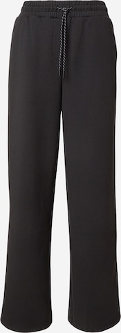 juoda ICHI Plačios klešnės Kelnės 'IHKATE': priekis