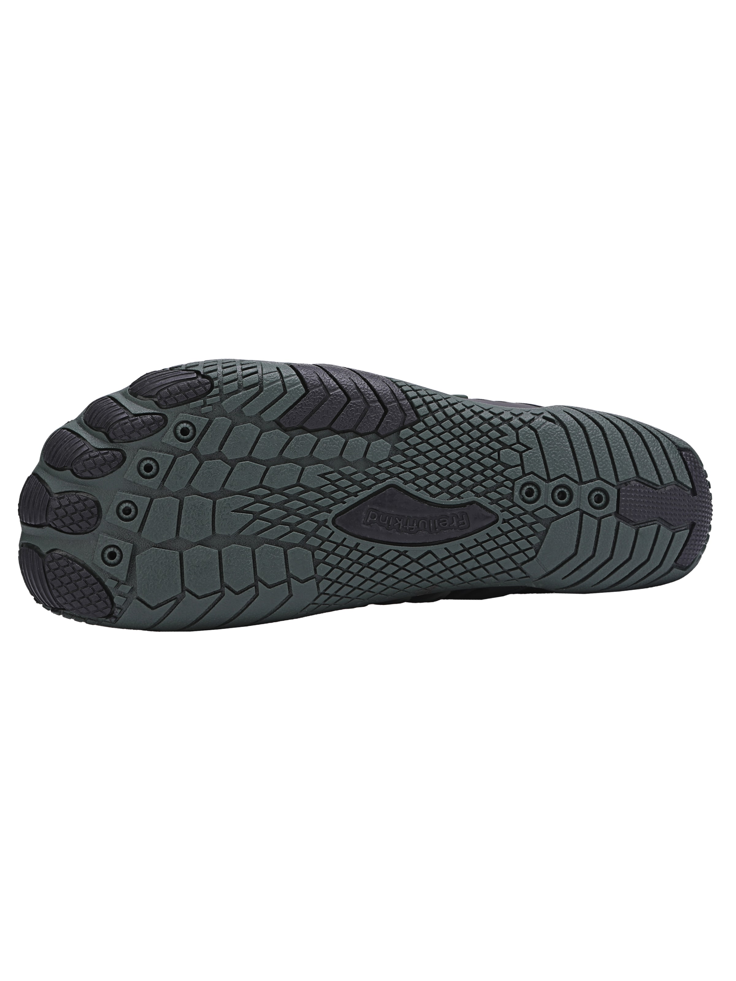 Freiluftkind Athletic Lace-Up Shoes 'Freiluftkind® Tokai rutschfeste universal Barfußschuhe' in Green