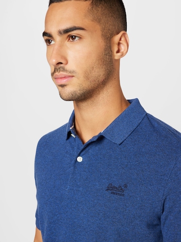 Superdry Shirt 'CLASSIC' in Blauw