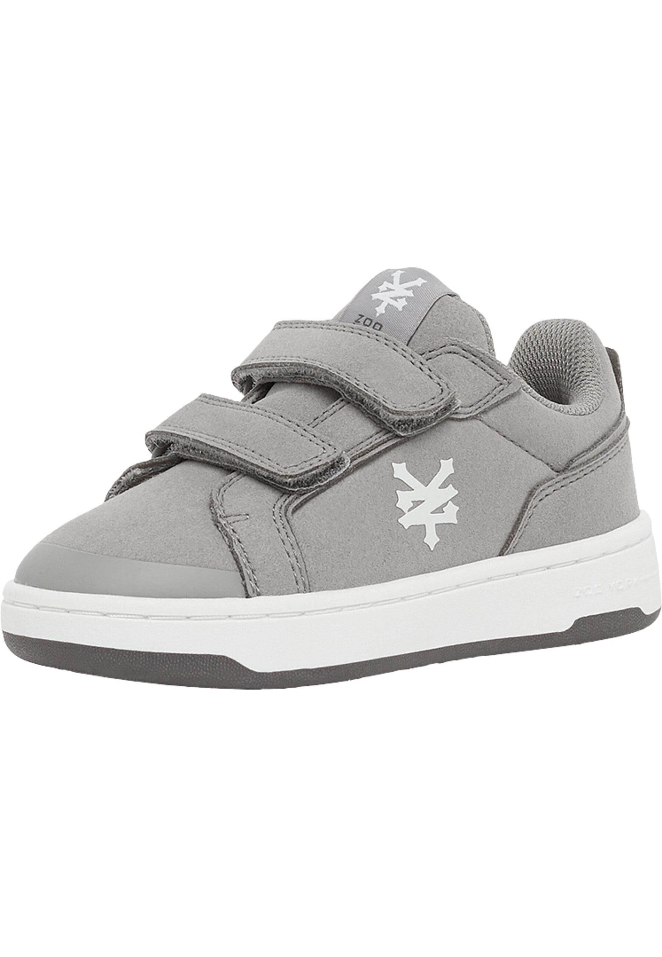 ZOO YORK Tenisky 'Highbridge' – šedá: přední strana