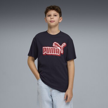 PUMA Shirt 'Essentials' in Blue: front