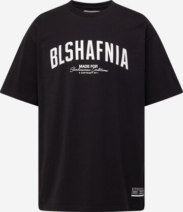 BLS HAFNIA Shirt 'Backstage' in Black: front