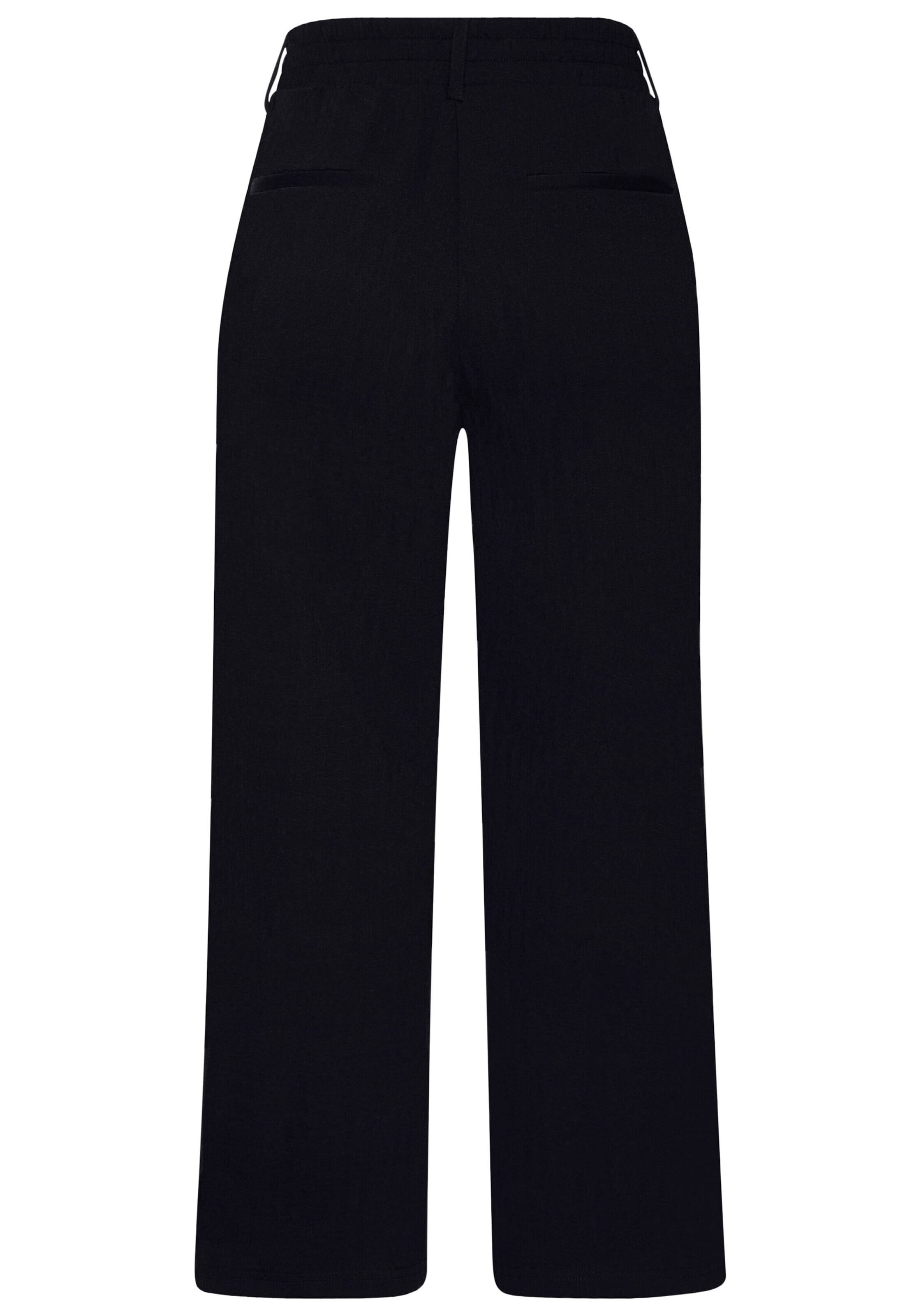 LASCANA Regular Pants in Black