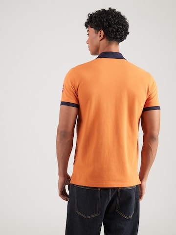 Tricou 'EMBERS' de la NAPAPIJRI pe portocaliu: spate