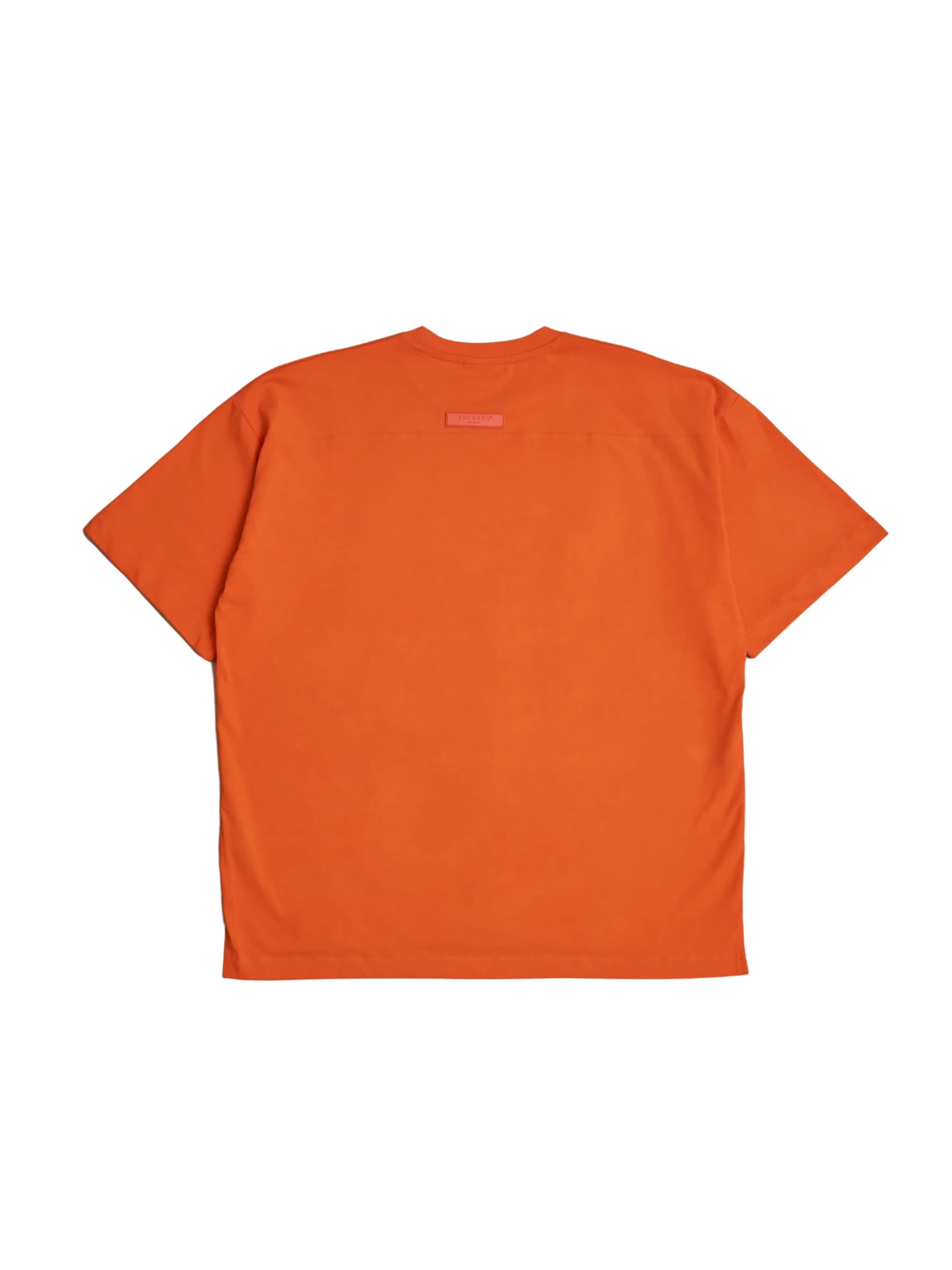 T-Shirt 'Loose T-Shirt / alphabet' THE ODDS en orange