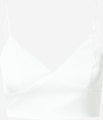 GLAMOROUS Top in White: front