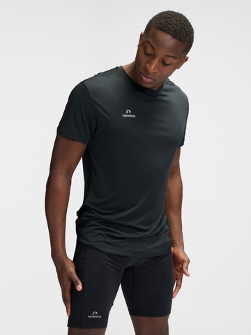 Newline Funktionsshirt 'Beat' in Schwarz: Vorderseite